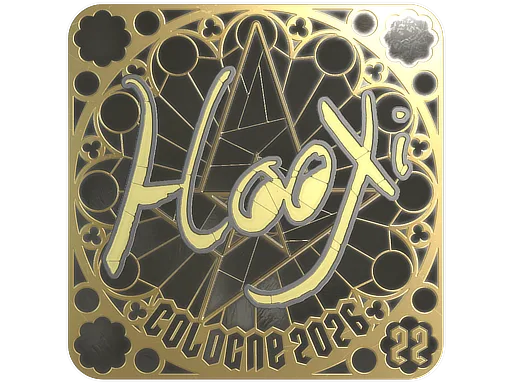Sticker | HooXi (Gold, Ranked) | Cologne 2026