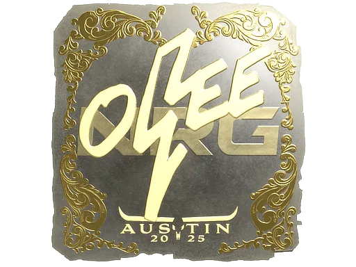 Sticker | oSee (Gold) | Austin 2025