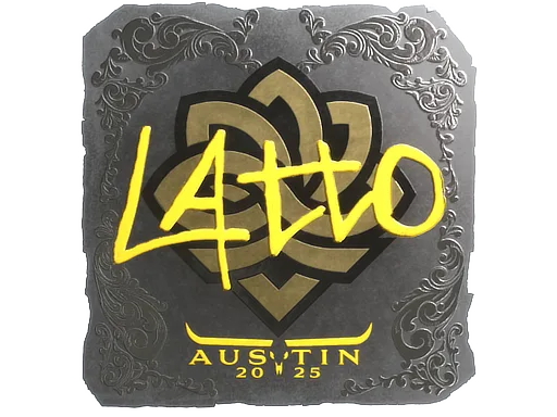 Sticker | latto (Foil) | Austin 2025
