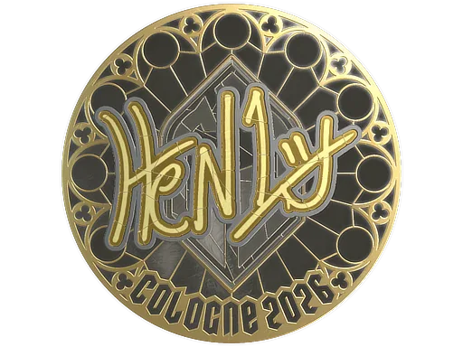 Sticker | HEN1 (Gold) | Cologne 2026