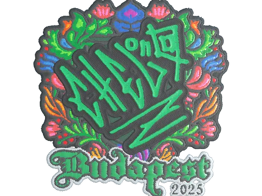 Sticker | chelo (Embroidered) | Budapest 2025
