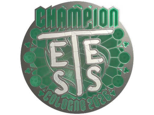 Sticker | TeSeS (Foil, Champion) | Cologne 2026