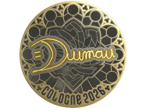 Sticker | dumau (Gold) | Cologne 2026