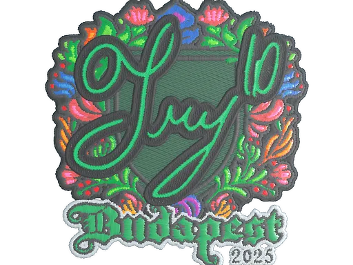 Sticker | TRY (Embroidered) | Budapest 2025