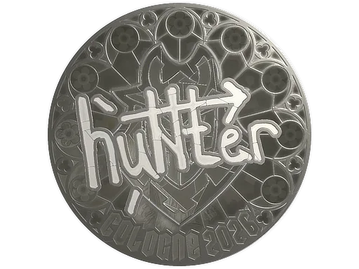 Sticker | huNter- (Foil) | Cologne 2026