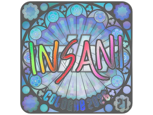 Sticker | insani (Holo, Ranked) | Cologne 2026