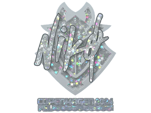 Sticker | NiKo (Glitter) | Copenhagen 2024