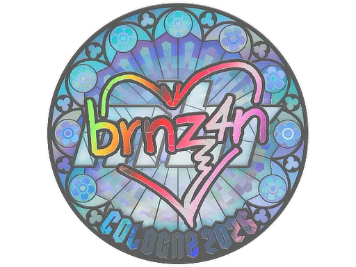Sticker | brnz4n (Holo) | Cologne 2026