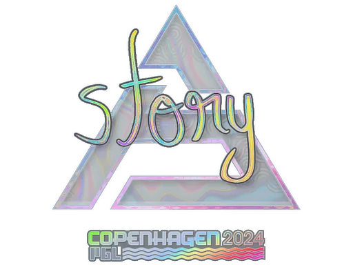 Sticker | story (Holo) | Copenhagen 2024