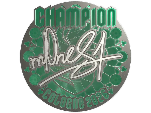 Sticker | m0NESY (Foil, Champion) | Cologne 2026