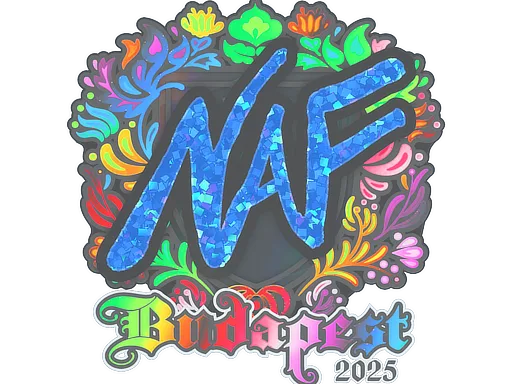 Sticker | NAF (Holo) | Budapest 2025