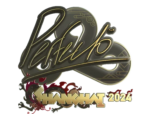 Sticker | Perfecto (Gold) | Shanghai 2024
