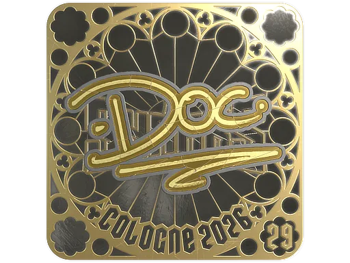Sticker | doc (Gold, Ranked) | Cologne 2026