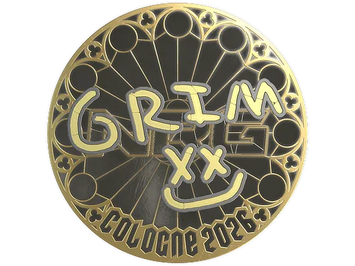 Sticker | Grim (Gold) | Cologne 2026