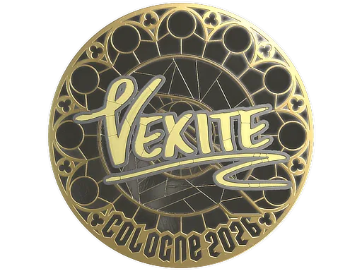 Sticker | vexite (Gold) | Cologne 2026