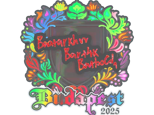 Sticker | Bart4k (Holo) | Budapest 2025