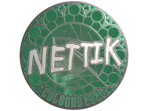 Sticker | nettik (Foil) | Cologne 2026