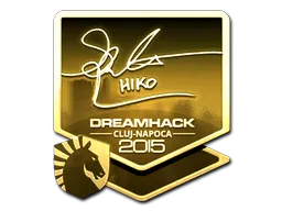 Sticker | Hiko (Gold) | Cluj-Napoca 2015
