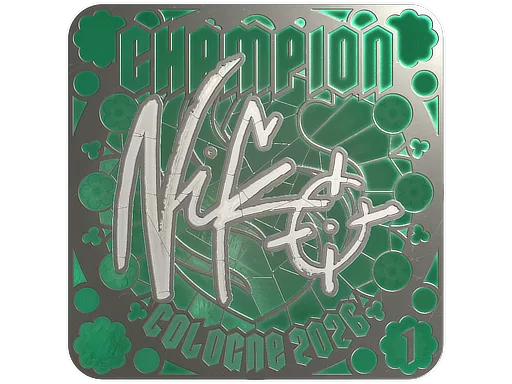 Sticker | NiKo (Foil, Ranked) | Cologne 2026