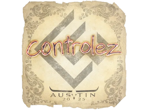 Sticker | controlez | Austin 2025