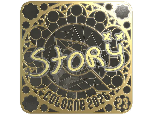 Sticker | story (Gold, Ranked) | Cologne 2026
