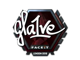 Sticker | gla1ve (Foil) | London 2018