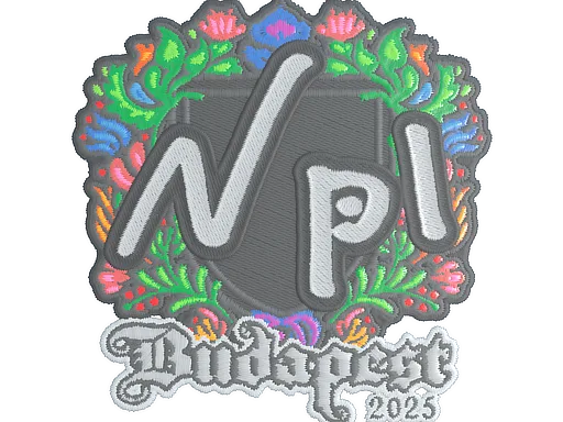 Sticker | npl (Embroidered) | Budapest 2025
