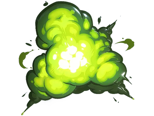 Sticker | Boom Blast (Glitter)