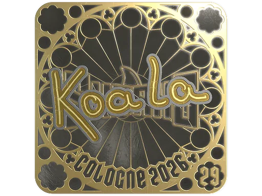 Sticker | koala (Gold, Ranked) | Cologne 2026