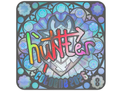 Sticker | huNter- (Holo, Ranked) | Cologne 2026