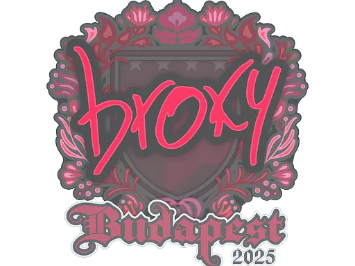 Sticker | broky | Budapest 2025