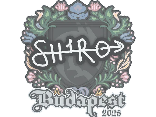 Sticker | sh1ro | Budapest 2025