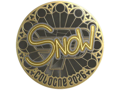 Sticker | snow (Gold) | Cologne 2026