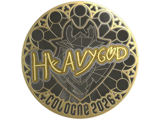 Sticker | Heavygod (Gold) | Cologne 2026