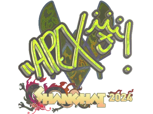 Sticker | apEX (Holo) | Shanghai 2024