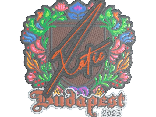 Sticker | XotiC (Embroidered) | Budapest 2025