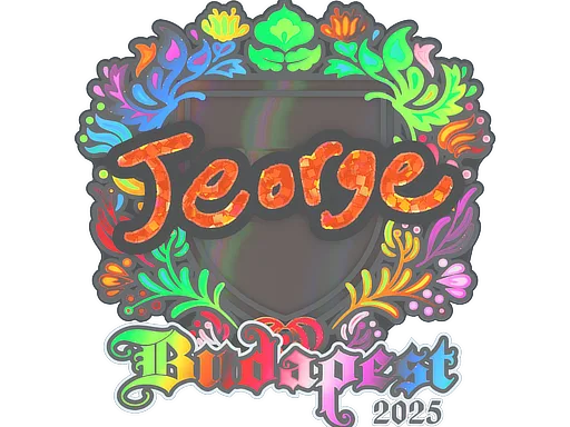 Sticker | jeorge (Holo) | Budapest 2025