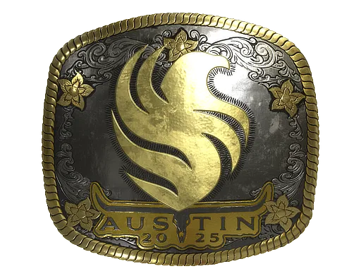 Sticker | Falcons (Gold) | Austin 2025