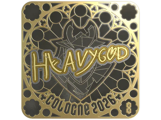 Sticker | Heavygod (Gold, Ranked) | Cologne 2026