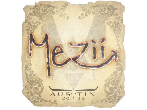 Sticker | mezii | Austin 2025