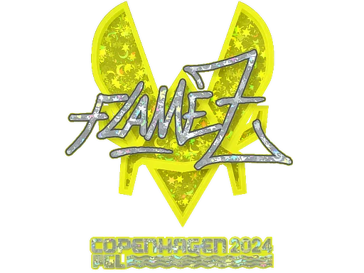 Sticker | FlameZ (Glitter) | Copenhagen 2024