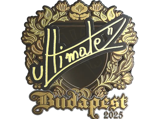 Sticker | ultimate (Gold) | Budapest 2025