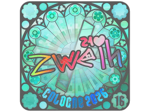 Sticker | zweih (Holo, Ranked) | Cologne 2026