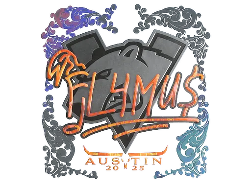 Sticker | FL4MUS (Holo) | Austin 2025