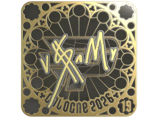 Sticker | v$m (Gold, Ranked) | Cologne 2026