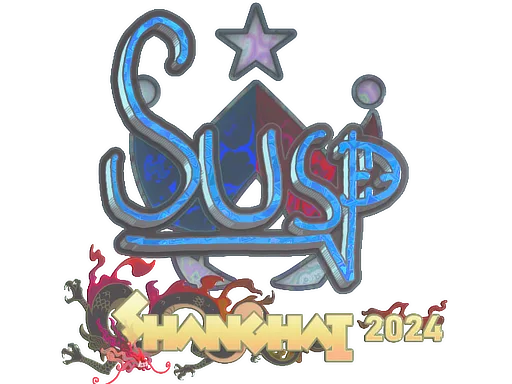 Sticker | susp (Holo) | Shanghai 2024