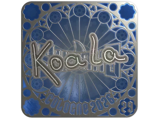 Sticker | koala (Foil, Ranked) | Cologne 2026