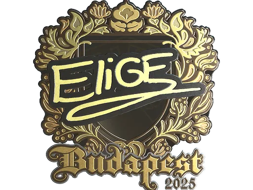 Sticker | EliGE (Gold) | Budapest 2025