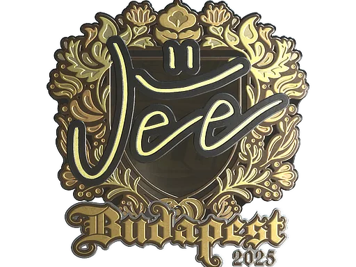 Sticker | Jee (Gold) | Budapest 2025