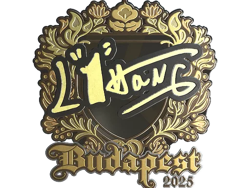 Sticker | L1haNg (Gold) | Budapest 2025